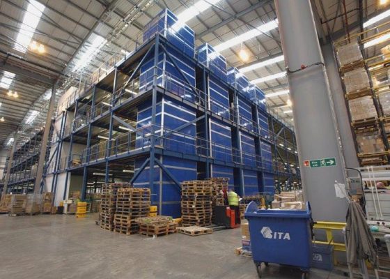 Gartec Goods Lift - large warehouse lift